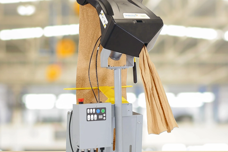 Paper void filling machine