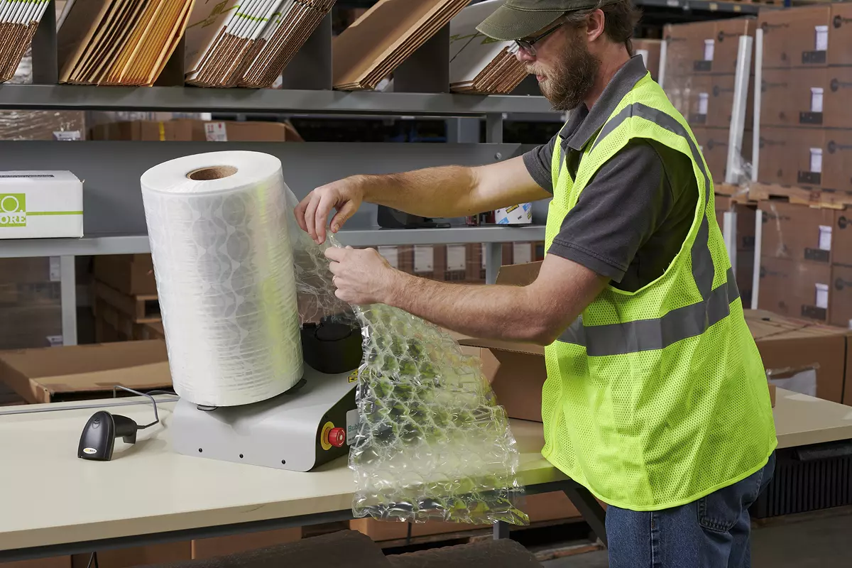 Bubble Void filling machine